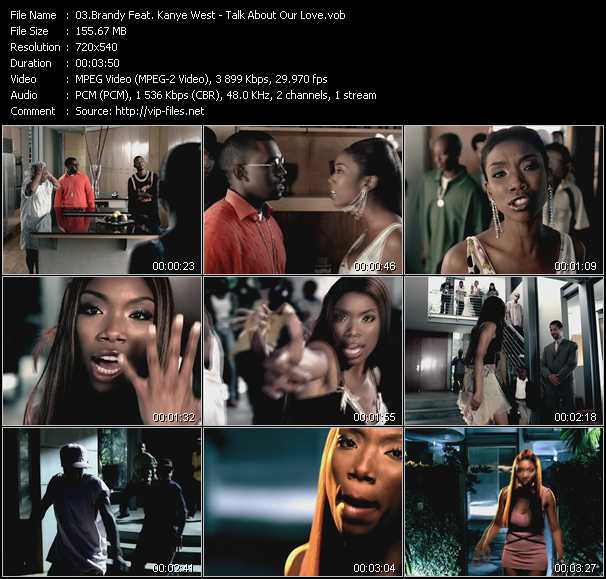 Brandy, Kanye West Music Video in HighQuality video VOB format Talk